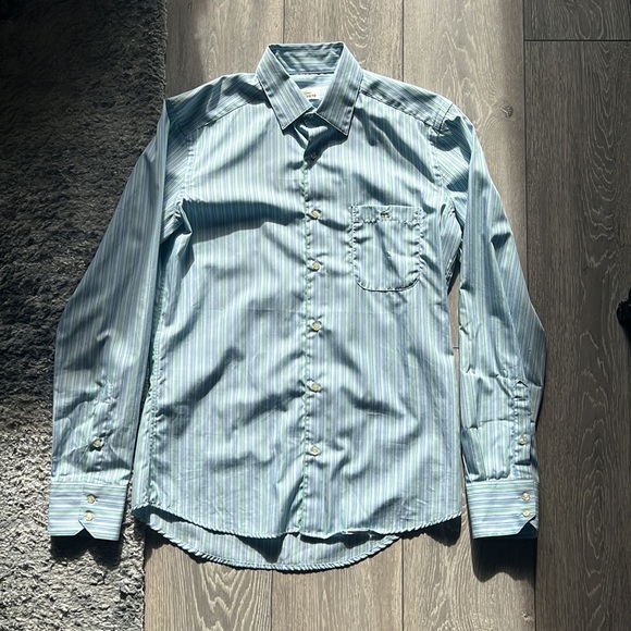 Lacoste Dress Shirt Size 39 - Picture 2 of 6